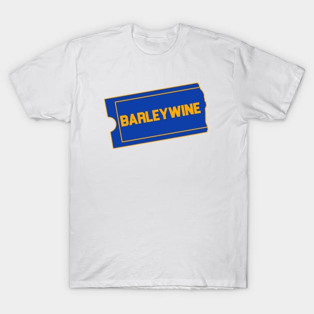 Barleywine Blockbuster T-Shirt by OutOfCode